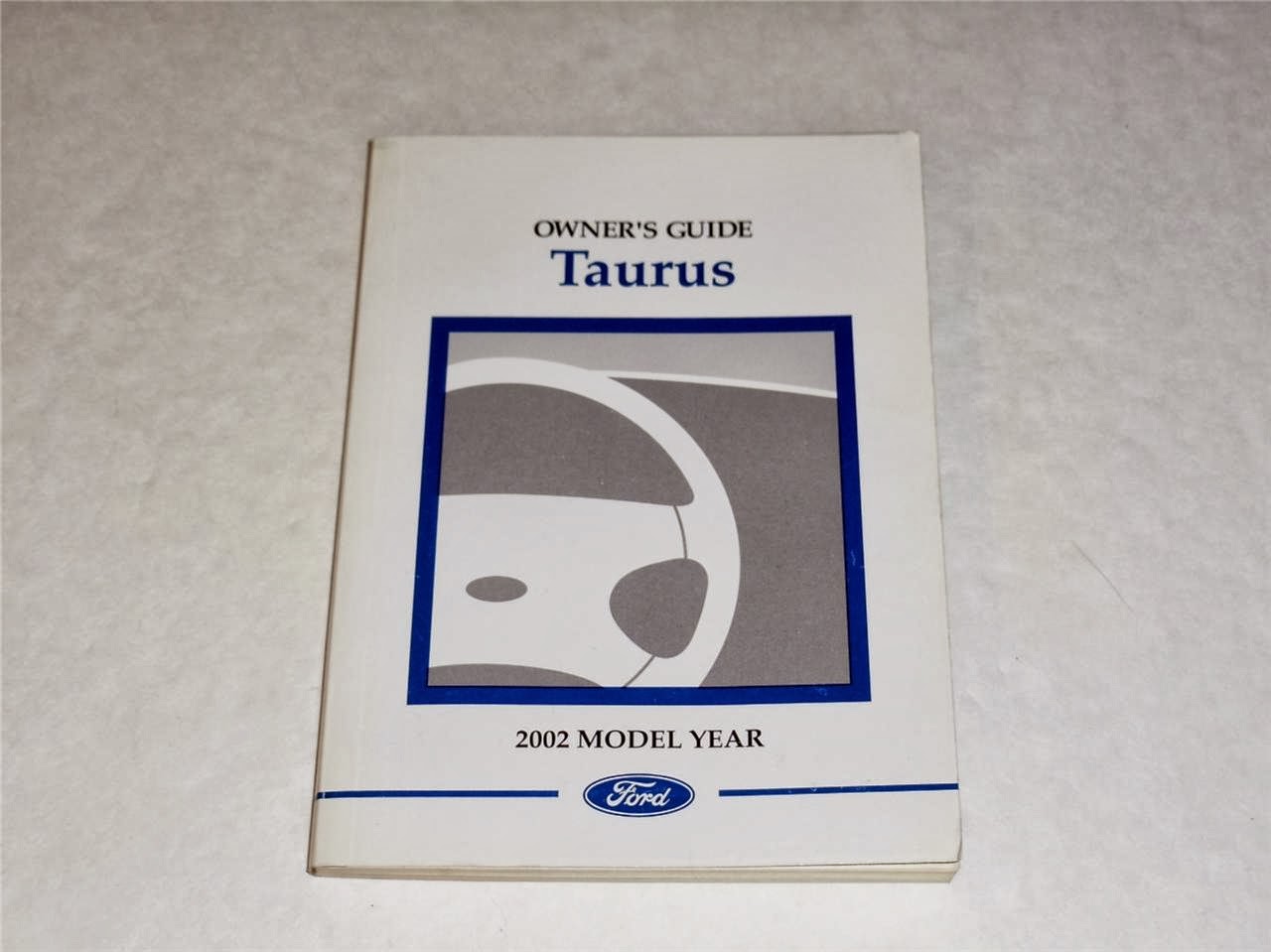 98 Ford taurus owner manual