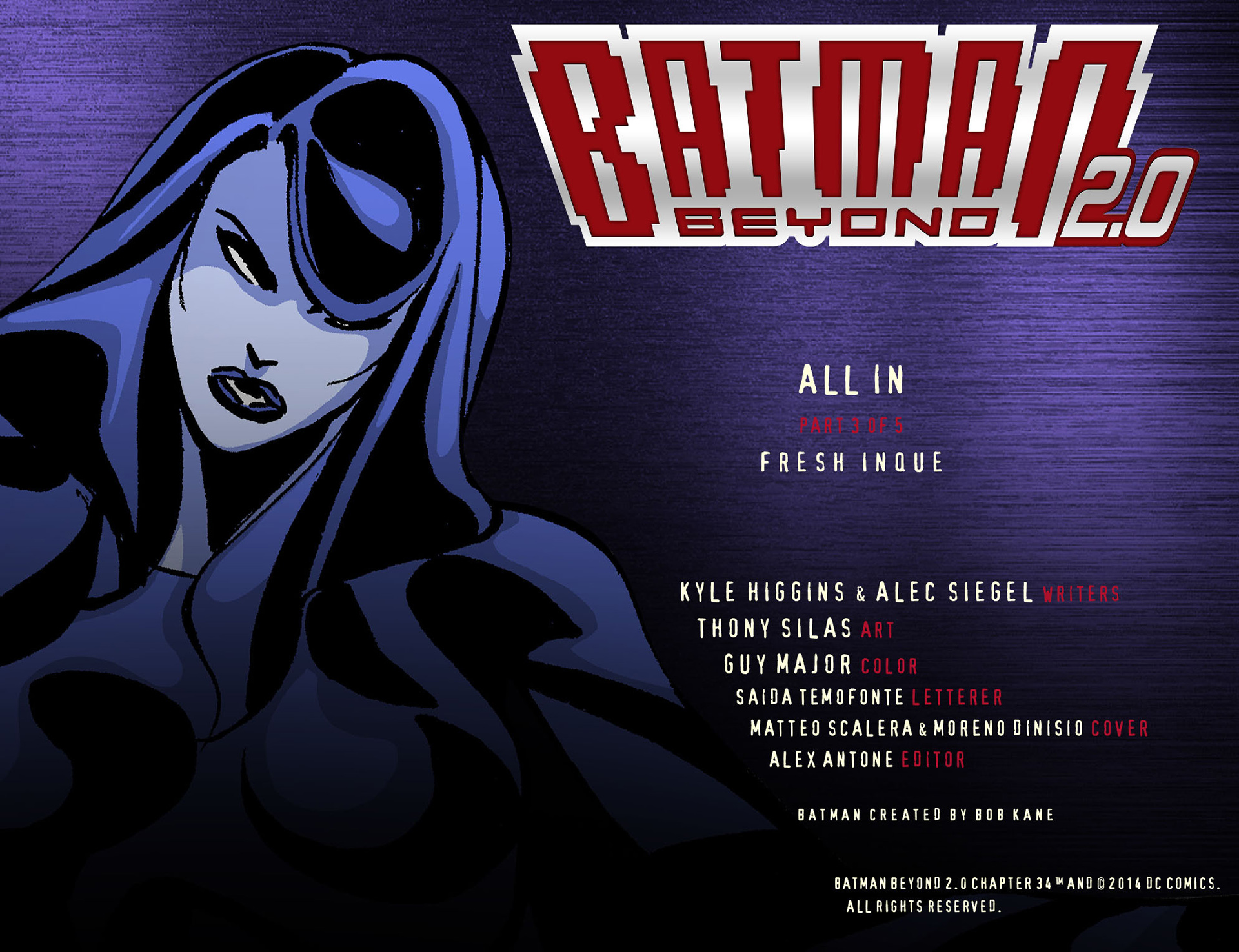 Read online Batman Beyond 2.0 comic -  Issue #34 - 2