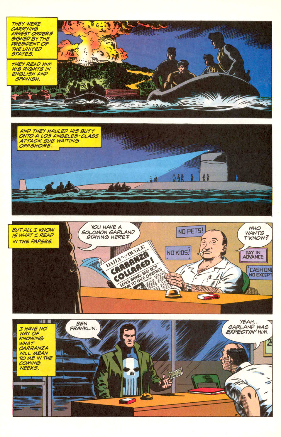 Read online The Punisher (1987) comic -  Issue #89 - Fortress Miami - 4