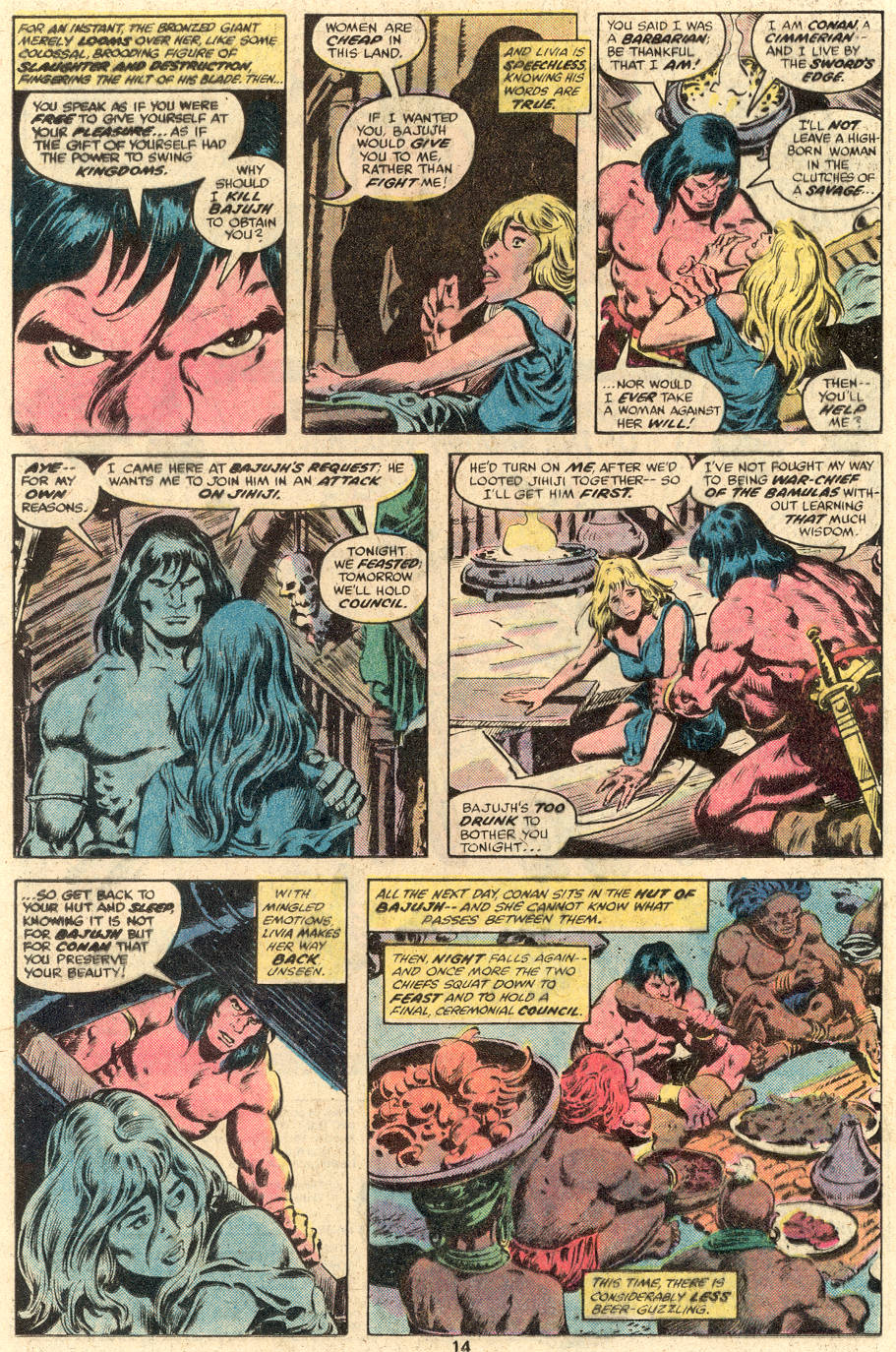 Read online Conan the Barbarian (1970) comic -  Issue #104 - 9