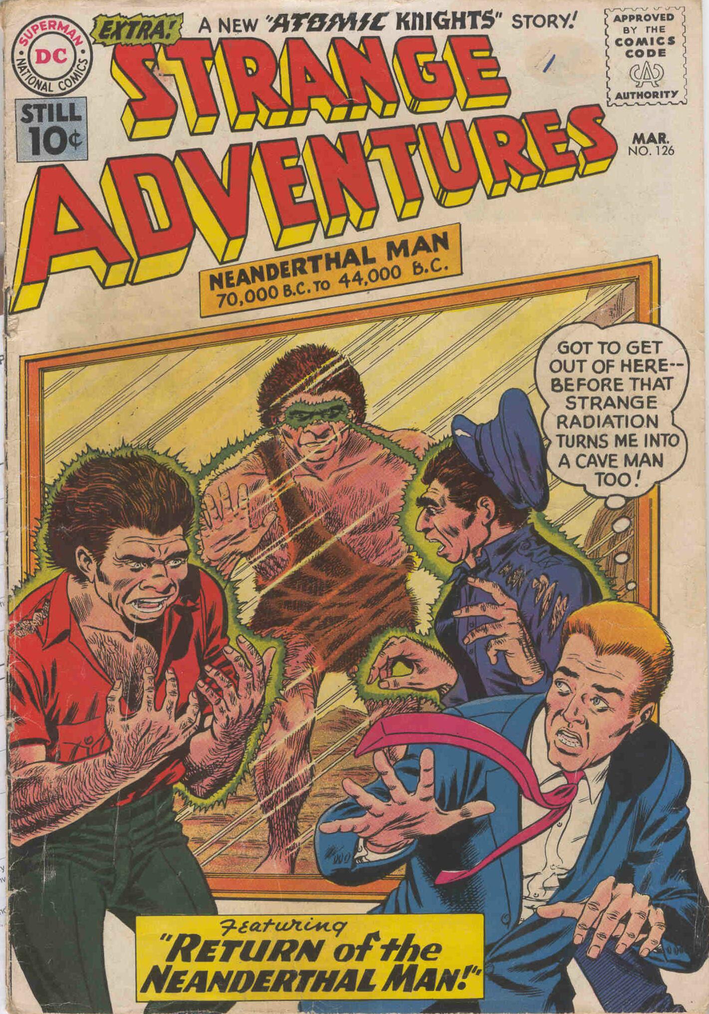 Read online Strange Adventures (1950) comic -  Issue #126 - 1