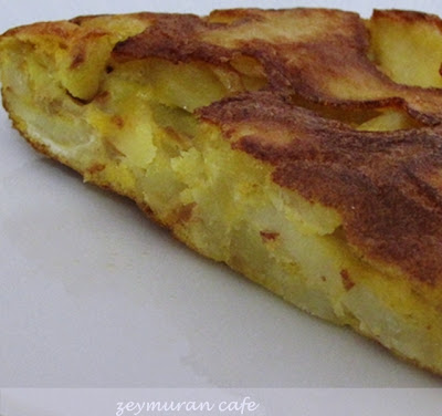 Patatesli omlet