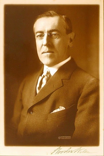 United Colonies And States Presidency 1774 Present Woodrow Wilson 28th President Of The United States