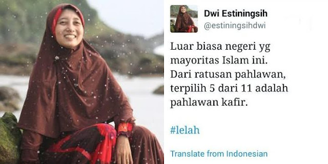 Persoalkan 5 Pahlawan Kafir Dalam Mata Uang Rupiah Yang Baru, Berikut Penjelasan Dwi Estiningsih