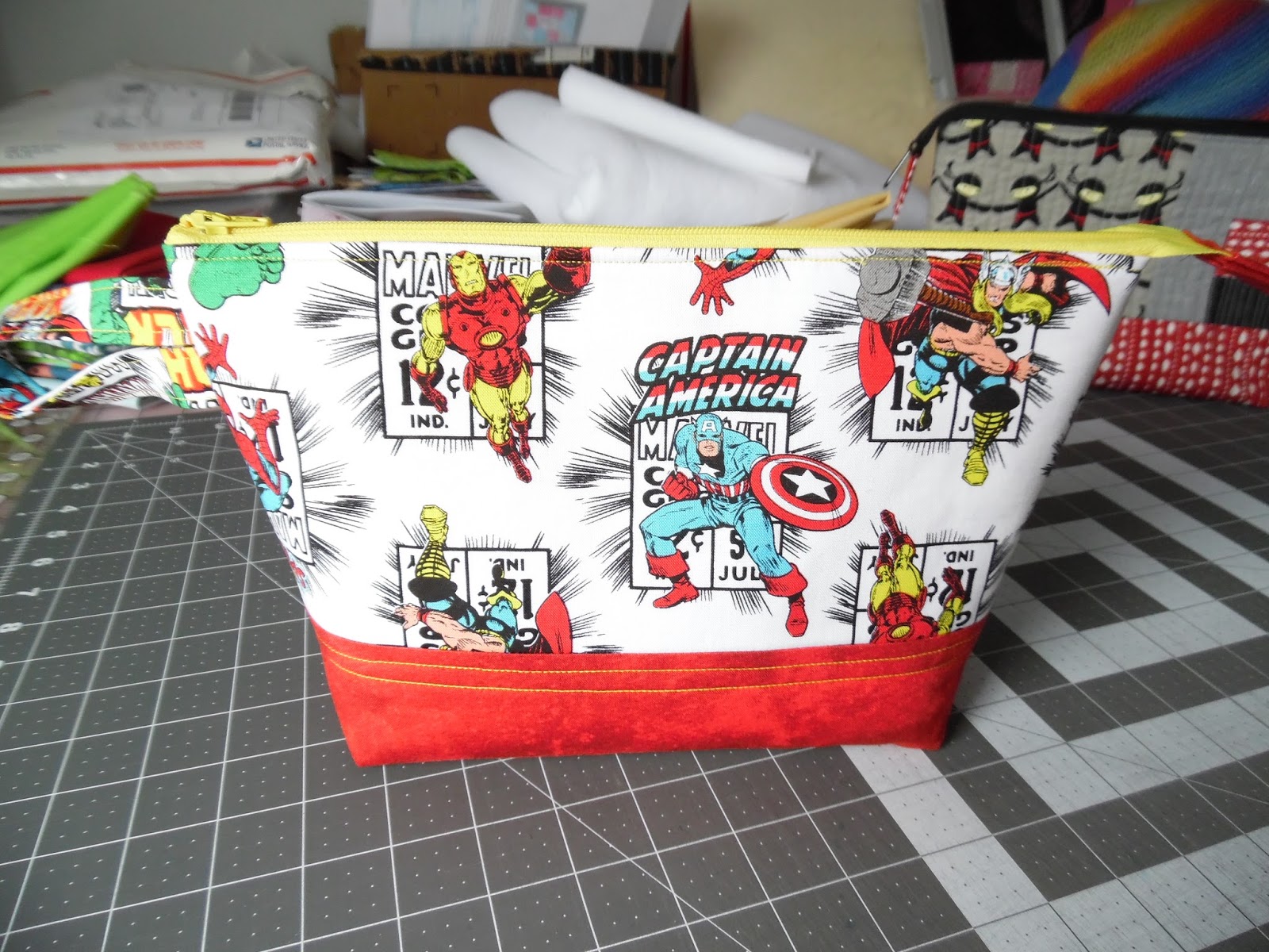 Free Sewing Pattern For Knitting Project Bags Paul Smith