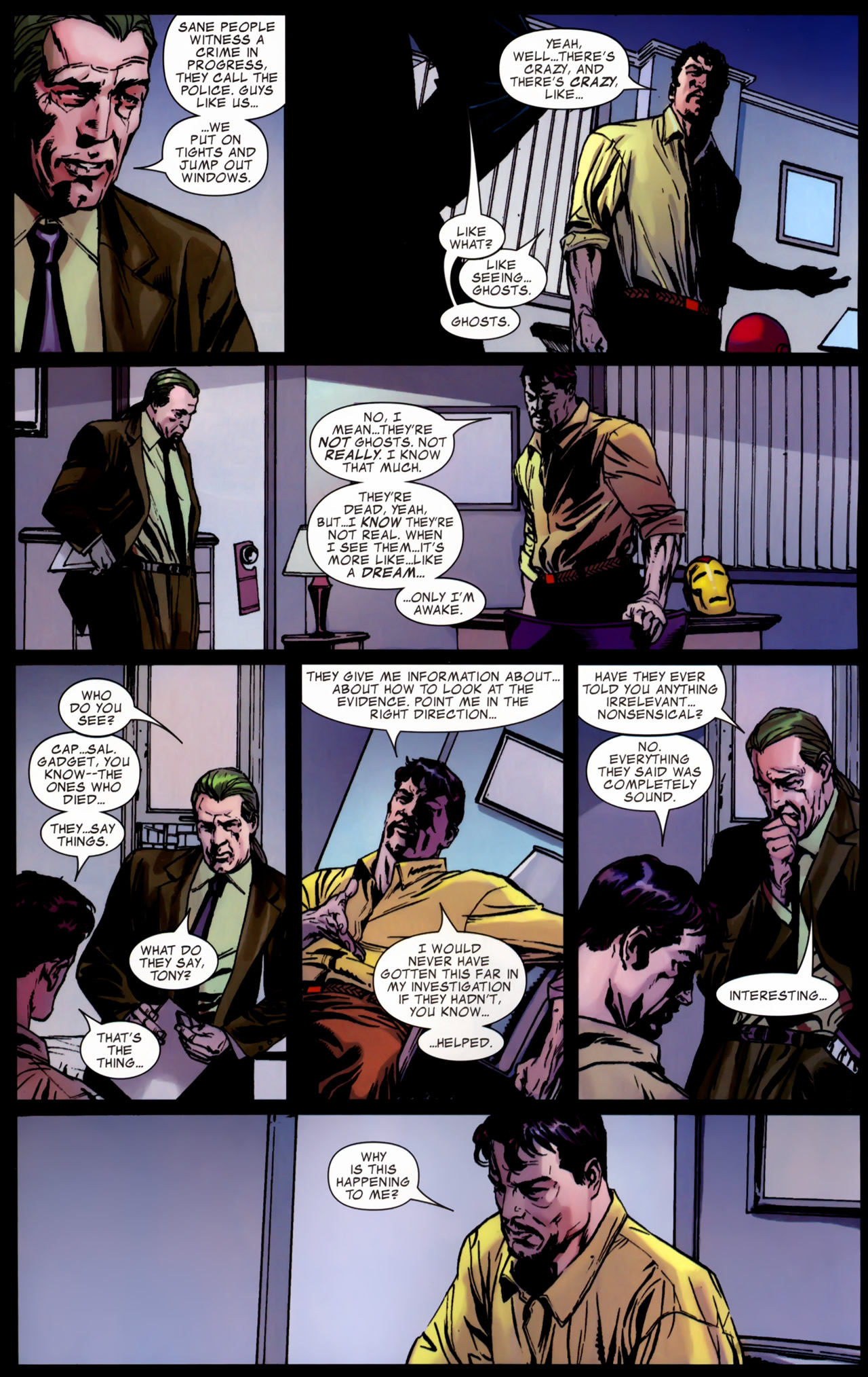 Read online Iron Man (2005) comic - Issue #25 - 7