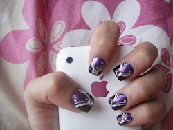 nails nail short designs cool purple yourself christmas simple easy manicure rhinestones chevron stylish idea newdesignfile different styles pretty finger