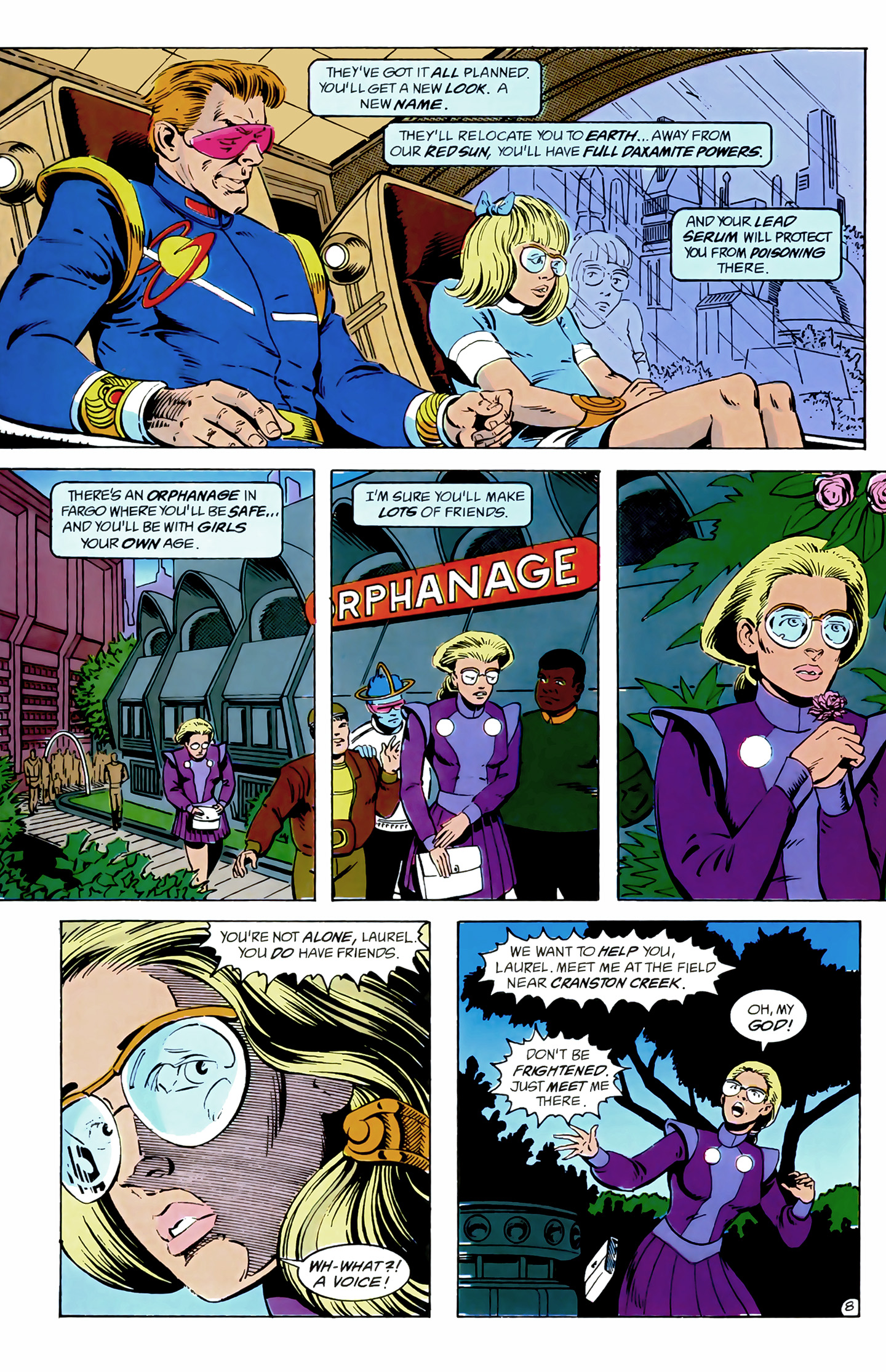 Legion of Super-Heroes (1989) 9 Page 8