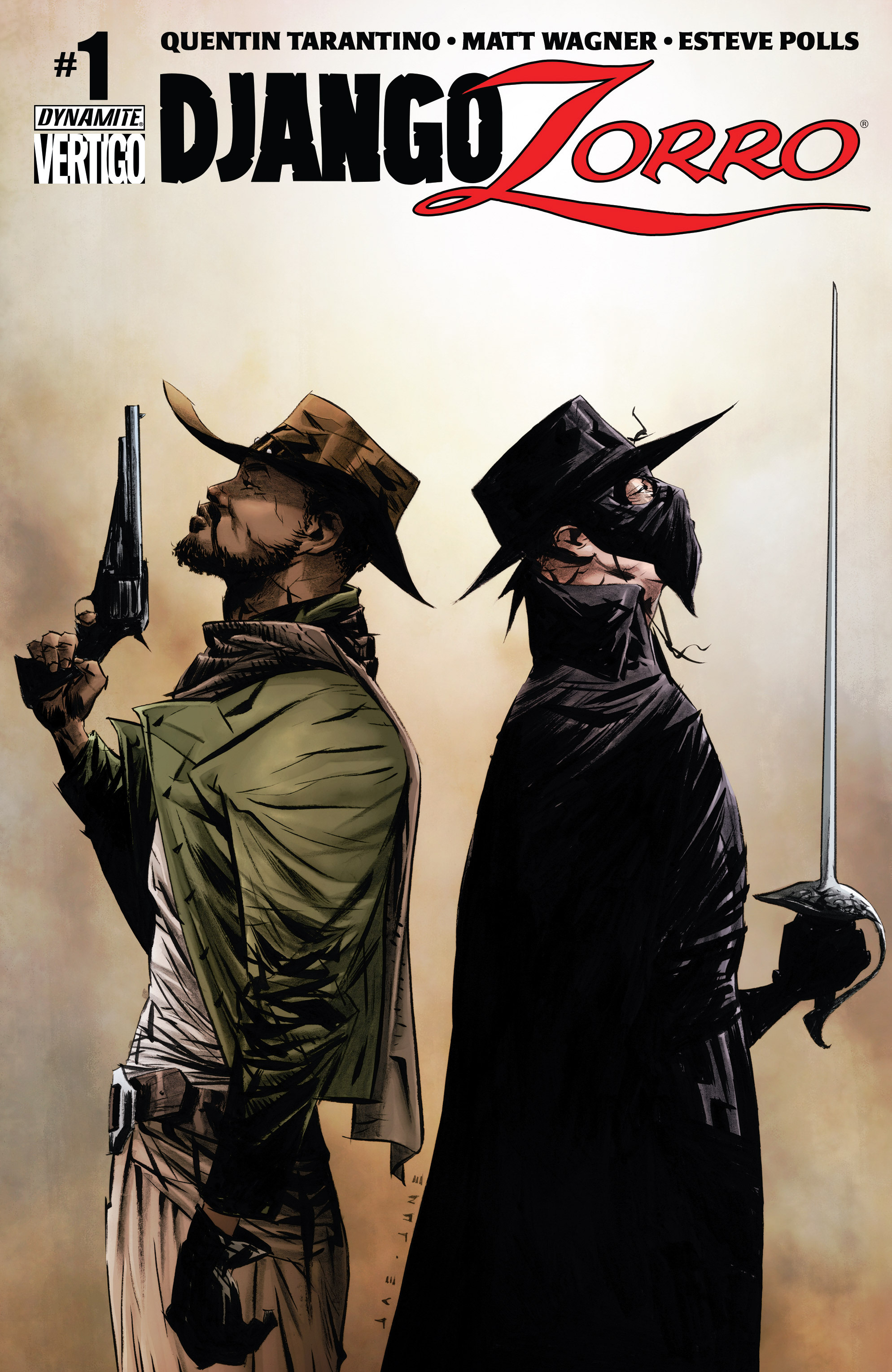 Read online Django/Zorro comic -  Issue #1 - 1