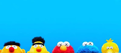 KAWS Sesame Street Plush Collection by UNIQLO