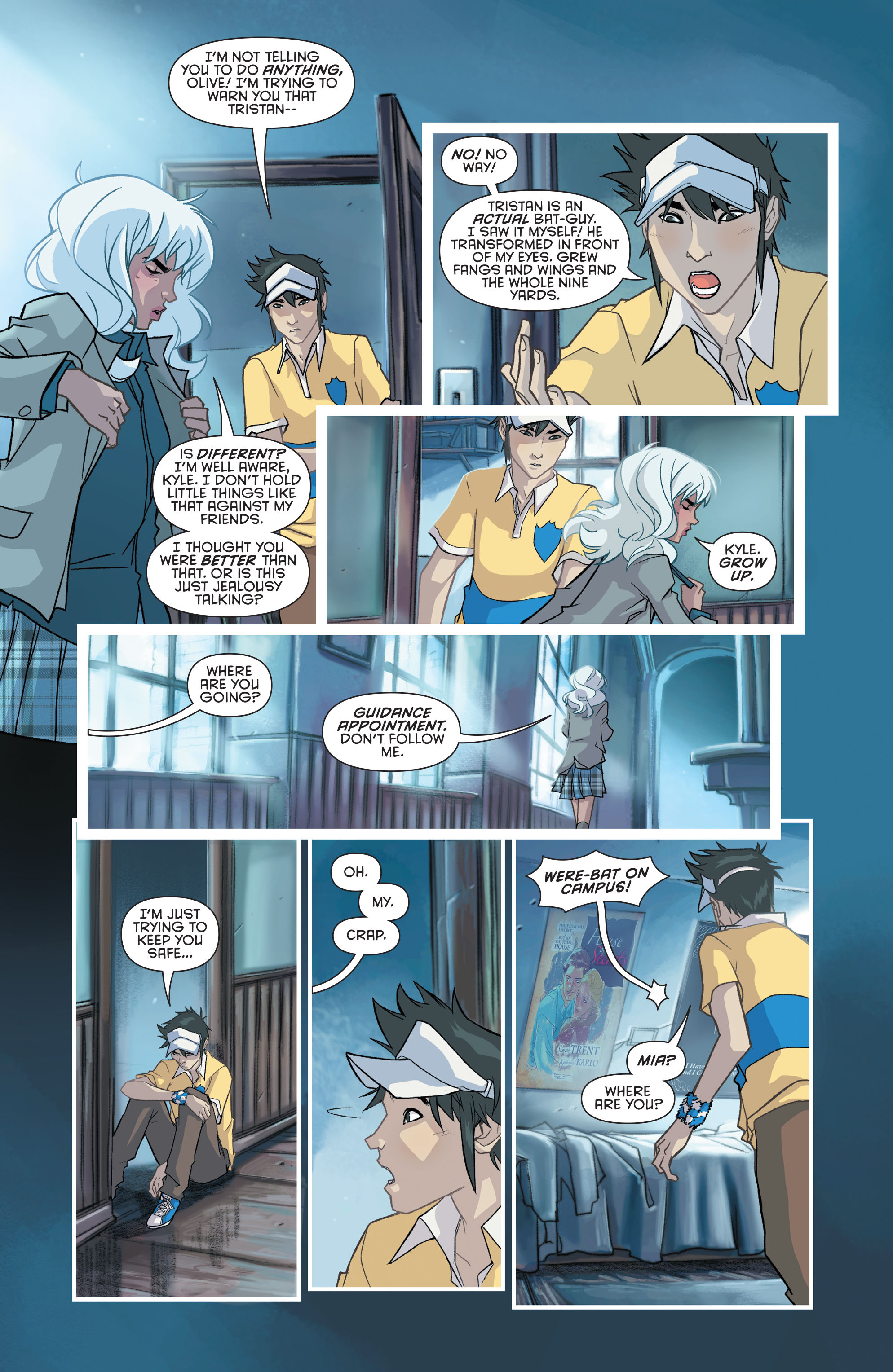 Read online Gotham Academy comic -  Issue #8 - 12