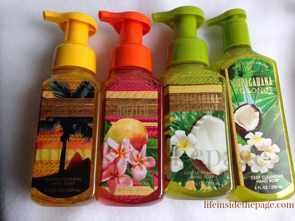 Life Inside the Page Bath & Body Works New Hand Soaps Fresh Picked