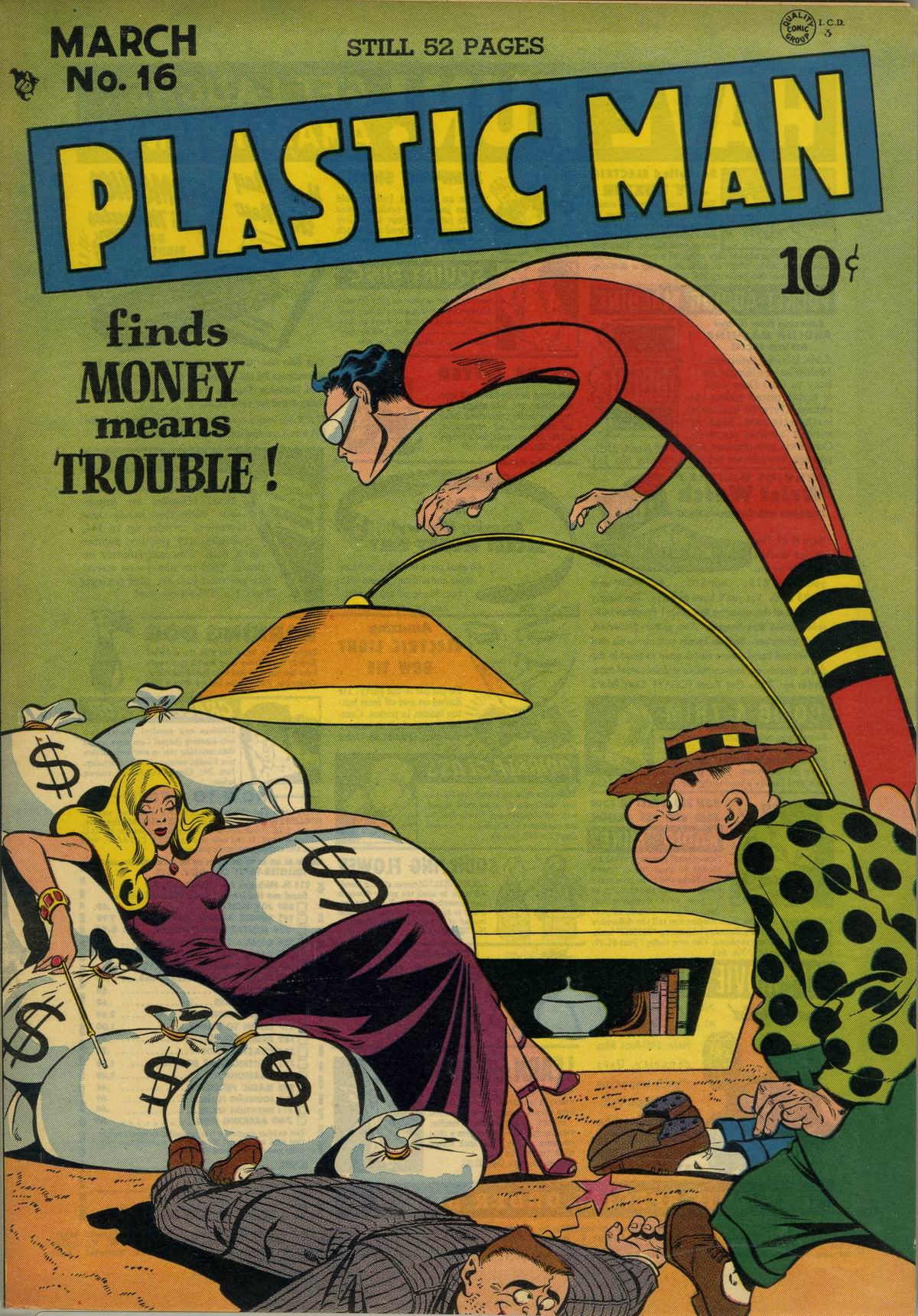 Read online Plastic Man (1943) comic -  Issue #16 - 2