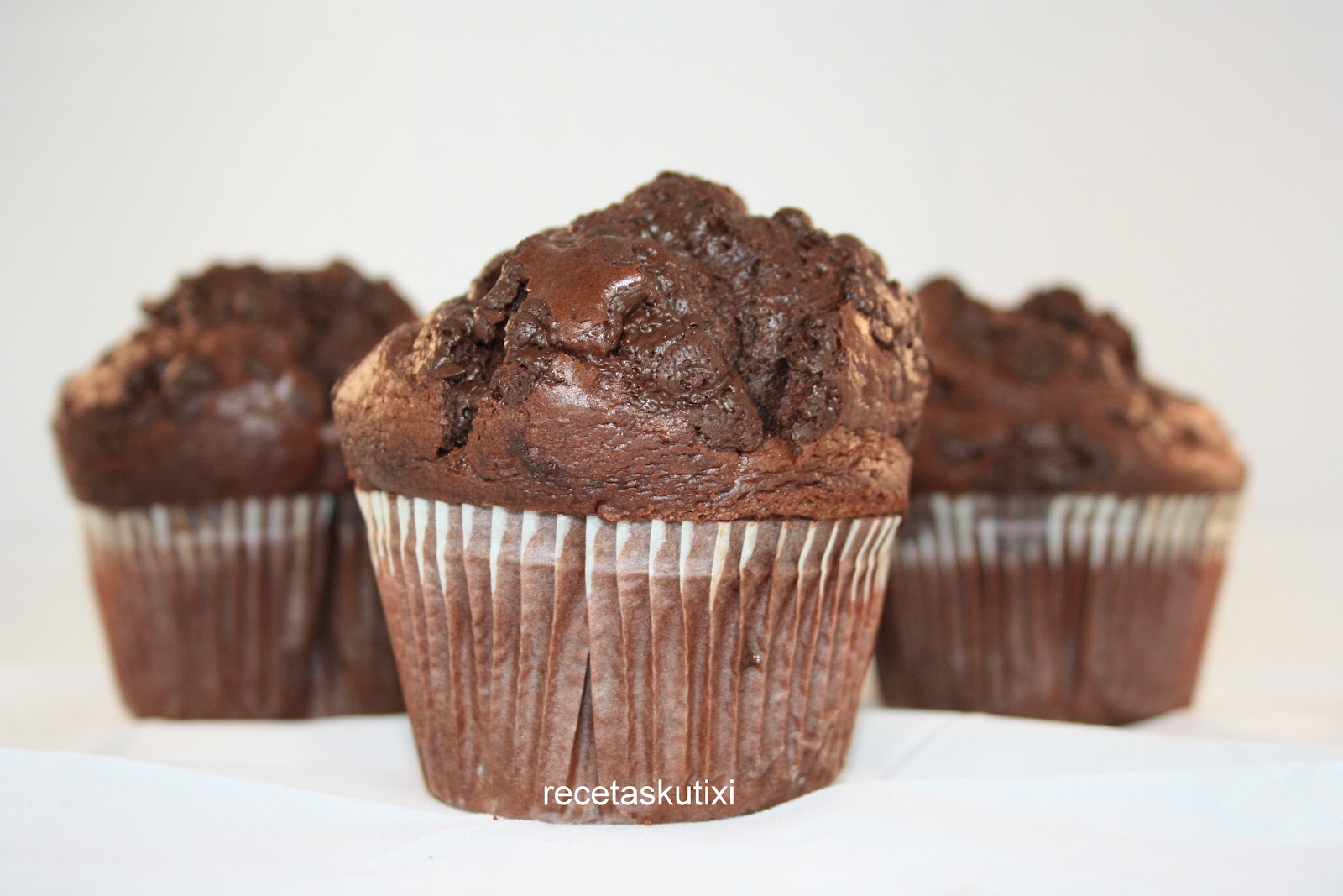 RECETASKUTIXI MUFFINS DE CHOCOLATE