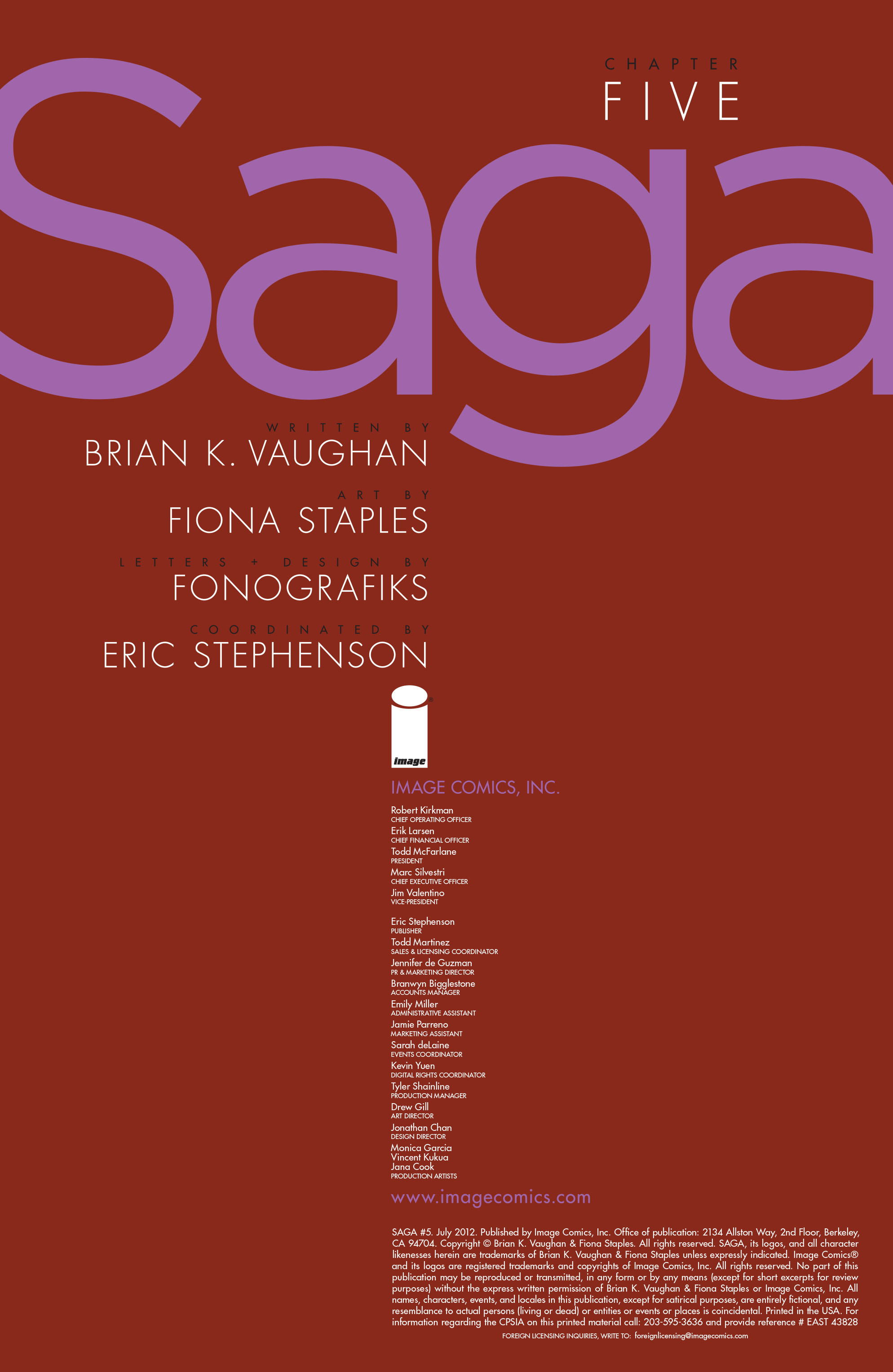 Read online Saga comic -  Issue #5 - 2