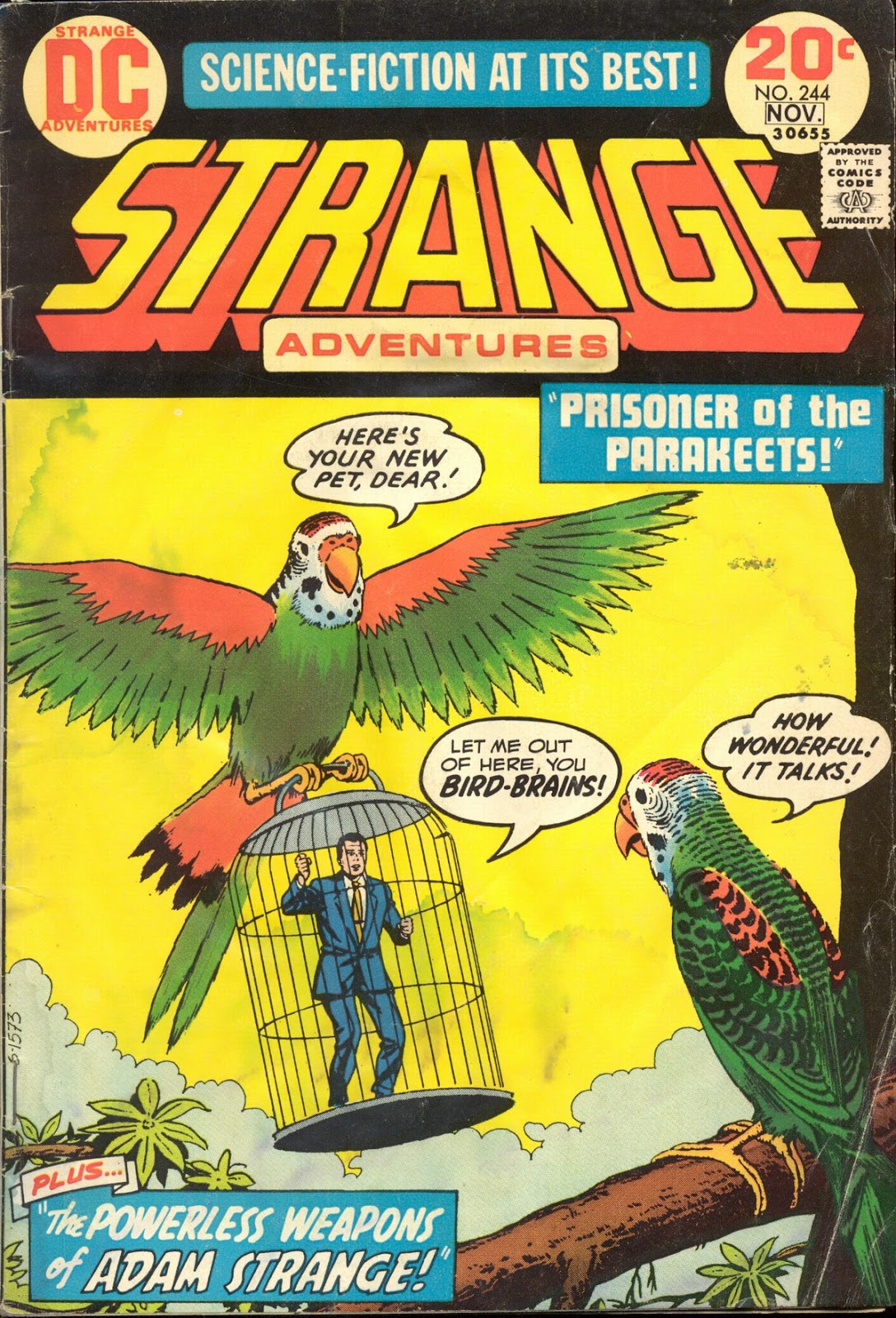 Strange Adventures (1950) issue 244 - Page 1