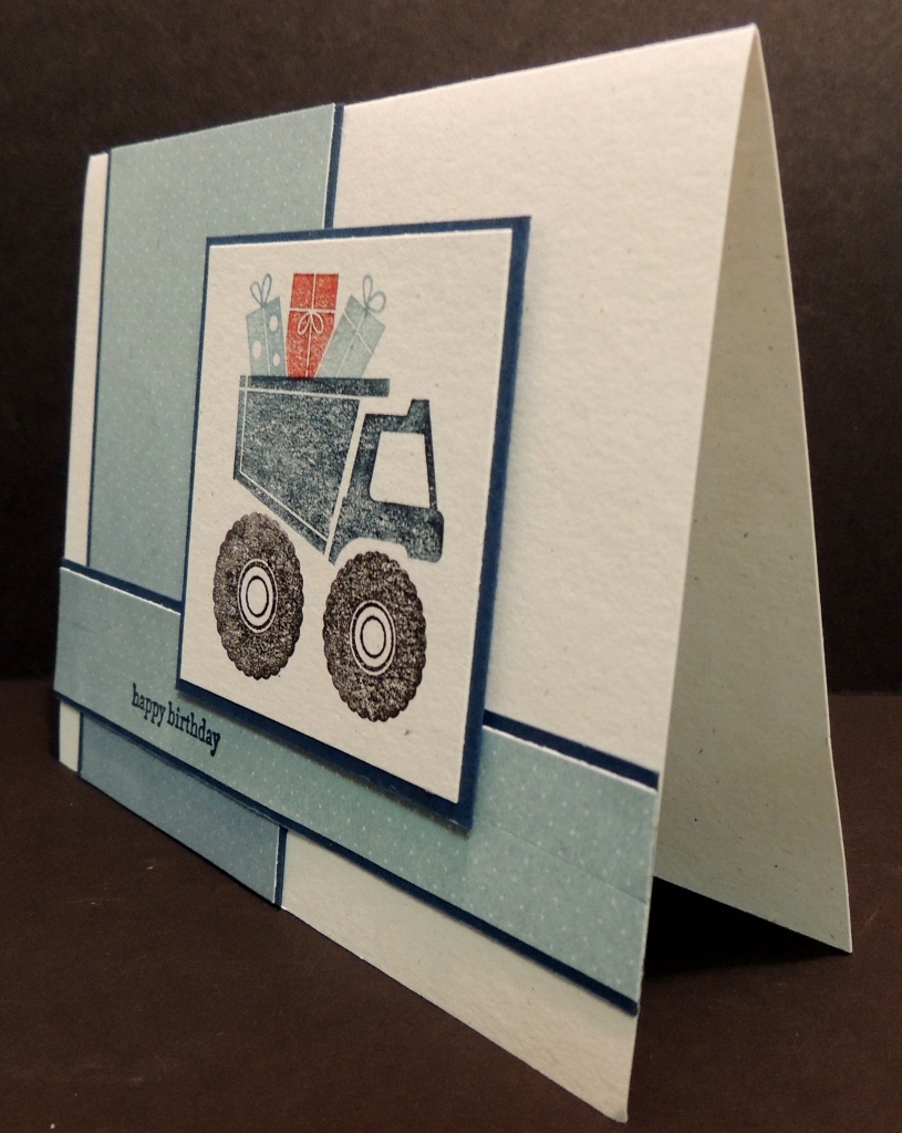 Stampin For Me Boys Birthday Card