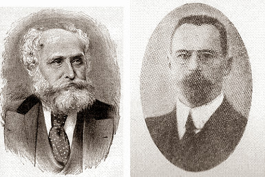  Los compositores de ajedrez Bernhard Horwitz y Alexei Troitzky