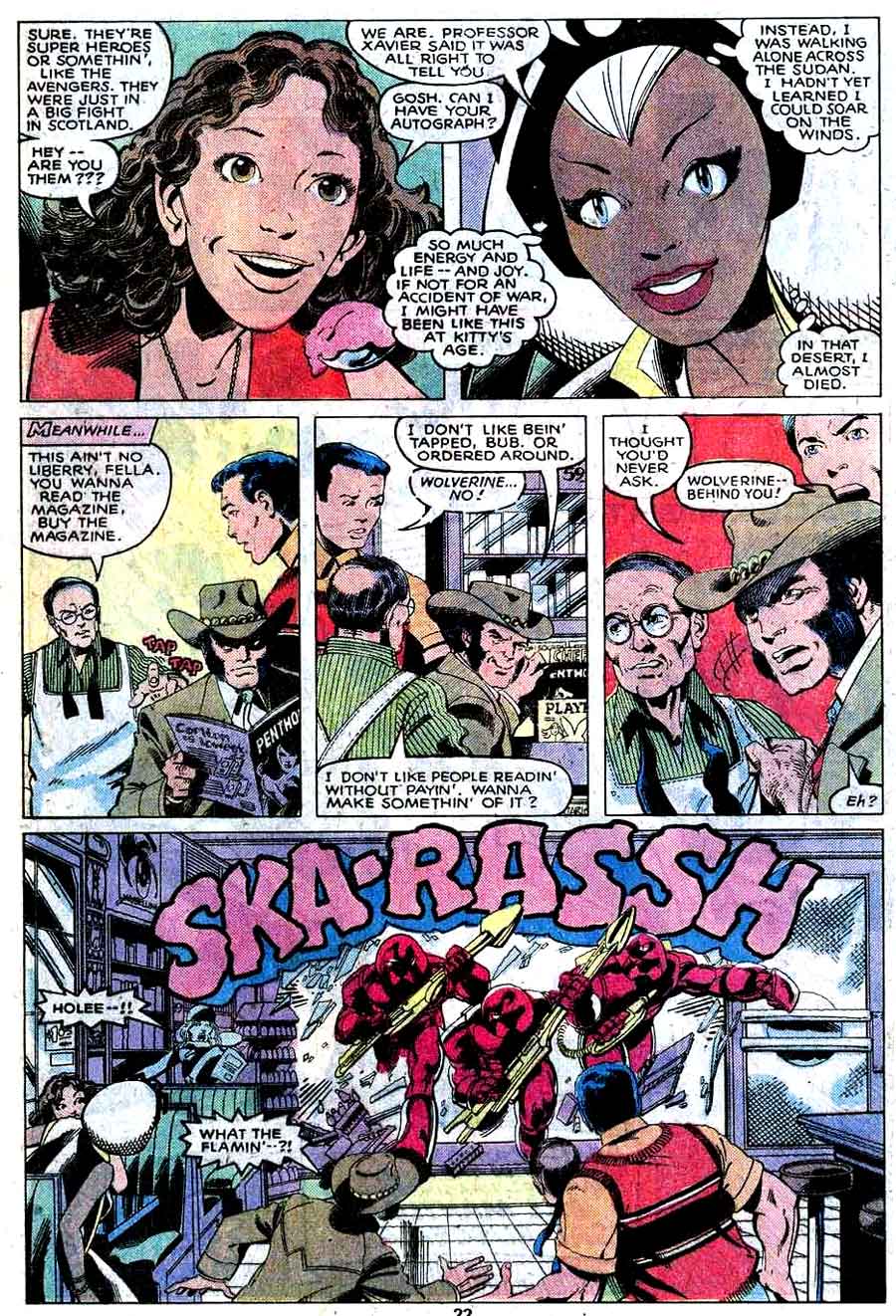X-men v1 #129 marvel comic book page art by John Byrne X-men v1 #129 marvel comic book page art by John Byrne