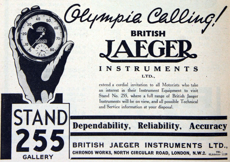 COSGB British Jaeger Instruments Ltd.