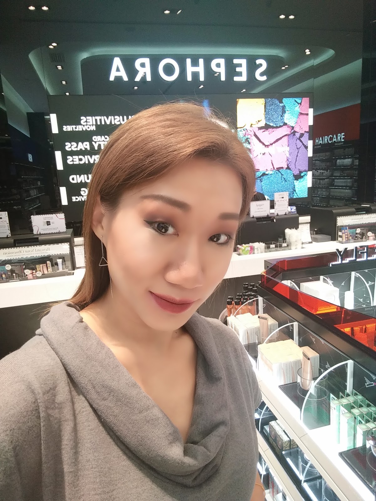 E Wen Hooi My Make Over At Sephora Sky Avenue