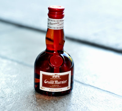 50ml Bottle of Grand Marnier - Photo by Michelle Judd of Taste As You Go