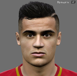 coutinho pes philippe face liverpool vlad credits