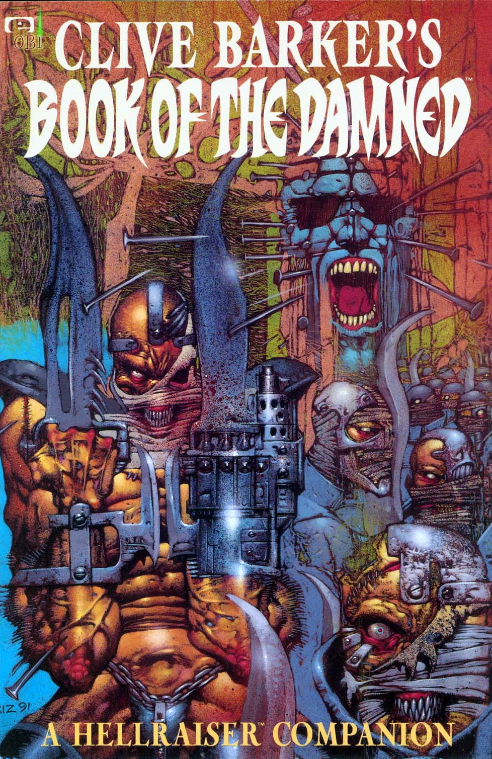 Read online Clive Barker's Book of the Damned: A Hellraiser Companion comic -  Issue #1 - 1