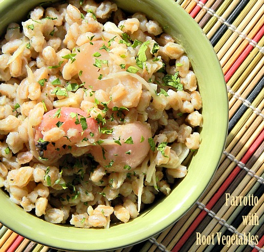 Wish Upon A Dish Creamy Root Vegetable Farrotto