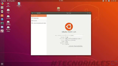 ubuntu 18 funcionando en dual boot