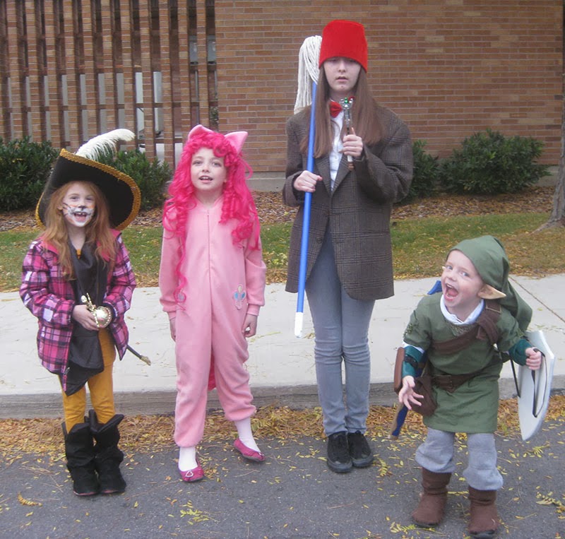 Field of Heather: Our Halloween!