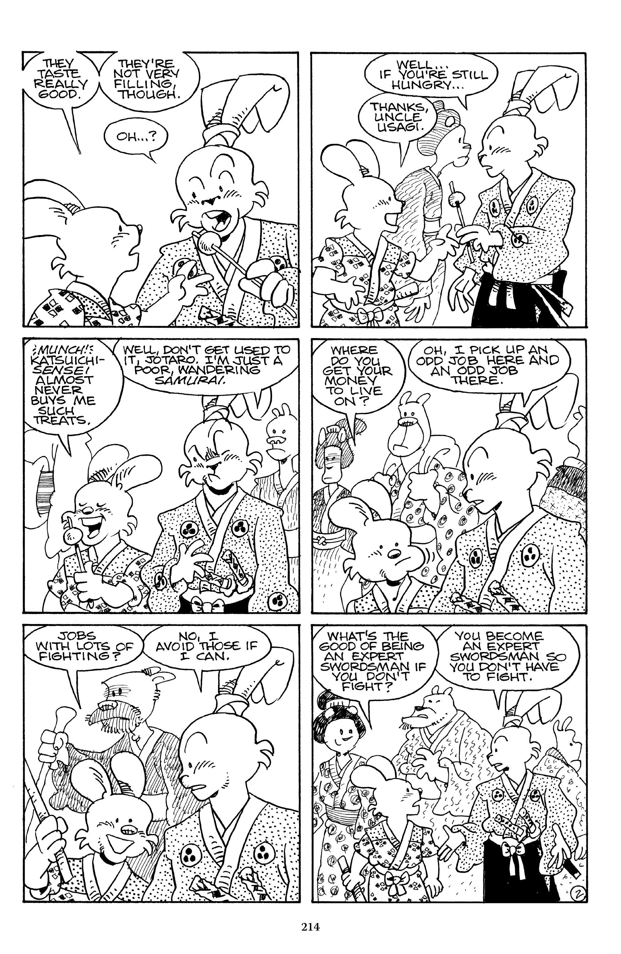 Read online The Usagi Yojimbo Saga comic -  Issue # TPB 4 - 211