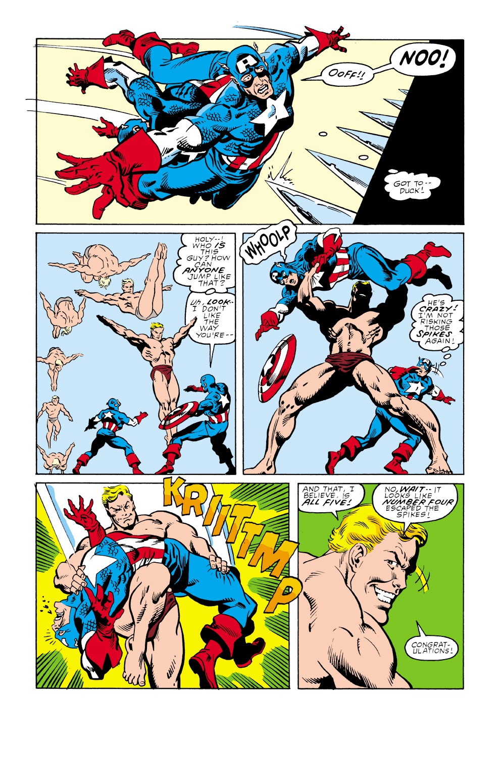 Captain America (1968) Issue #350 #282 - English 5
