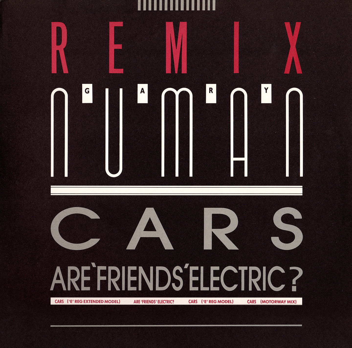 Download Music descarga blog GARY NUMAN CARS (ARE FRIENDS ELECTRIC