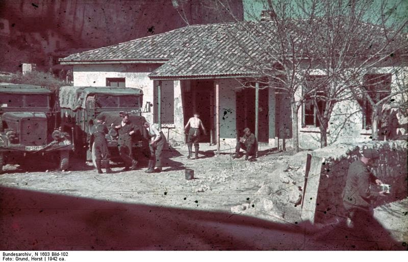 Захват крыма немцами. Оккупация Севастополя 1942-1944.
