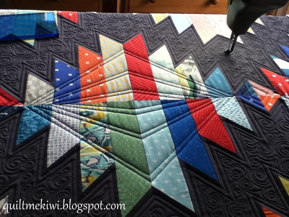 quiltmekiwi Custom Quilting Pat's Moroccan Lanterns