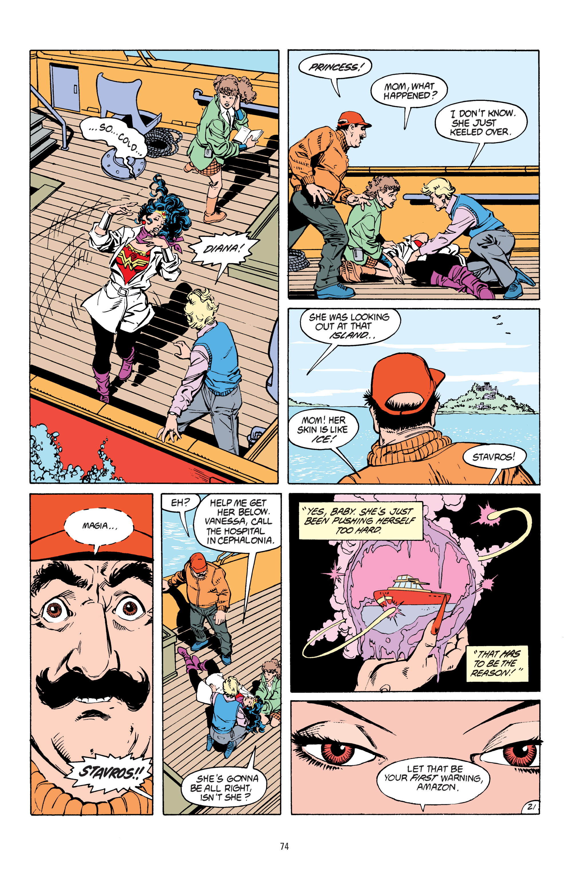 Read online Wonder Woman By George Pérez comic -  Issue # TPB 2 (Part 1) - 73