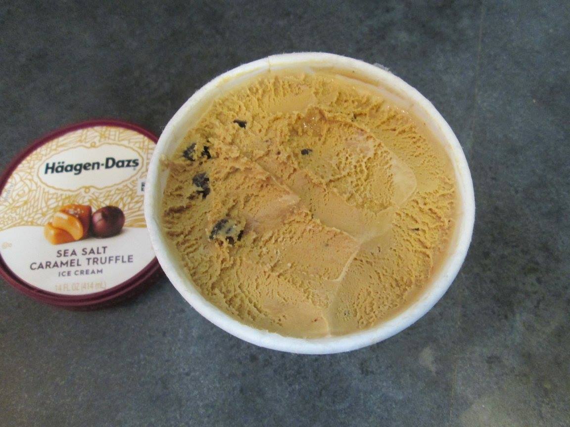 David's Ice Cream Reviews HäagenDazs Sea Salt Caramel Truffle