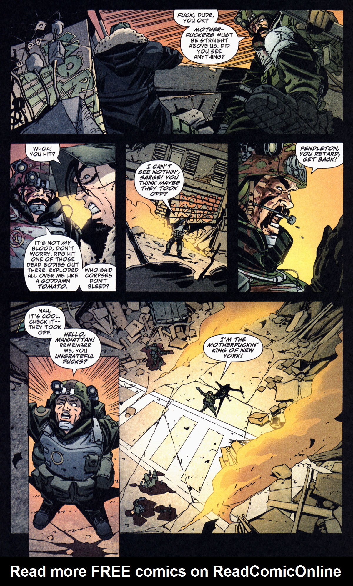 Read online DMZ (2006) comic -  Issue #3 - 11