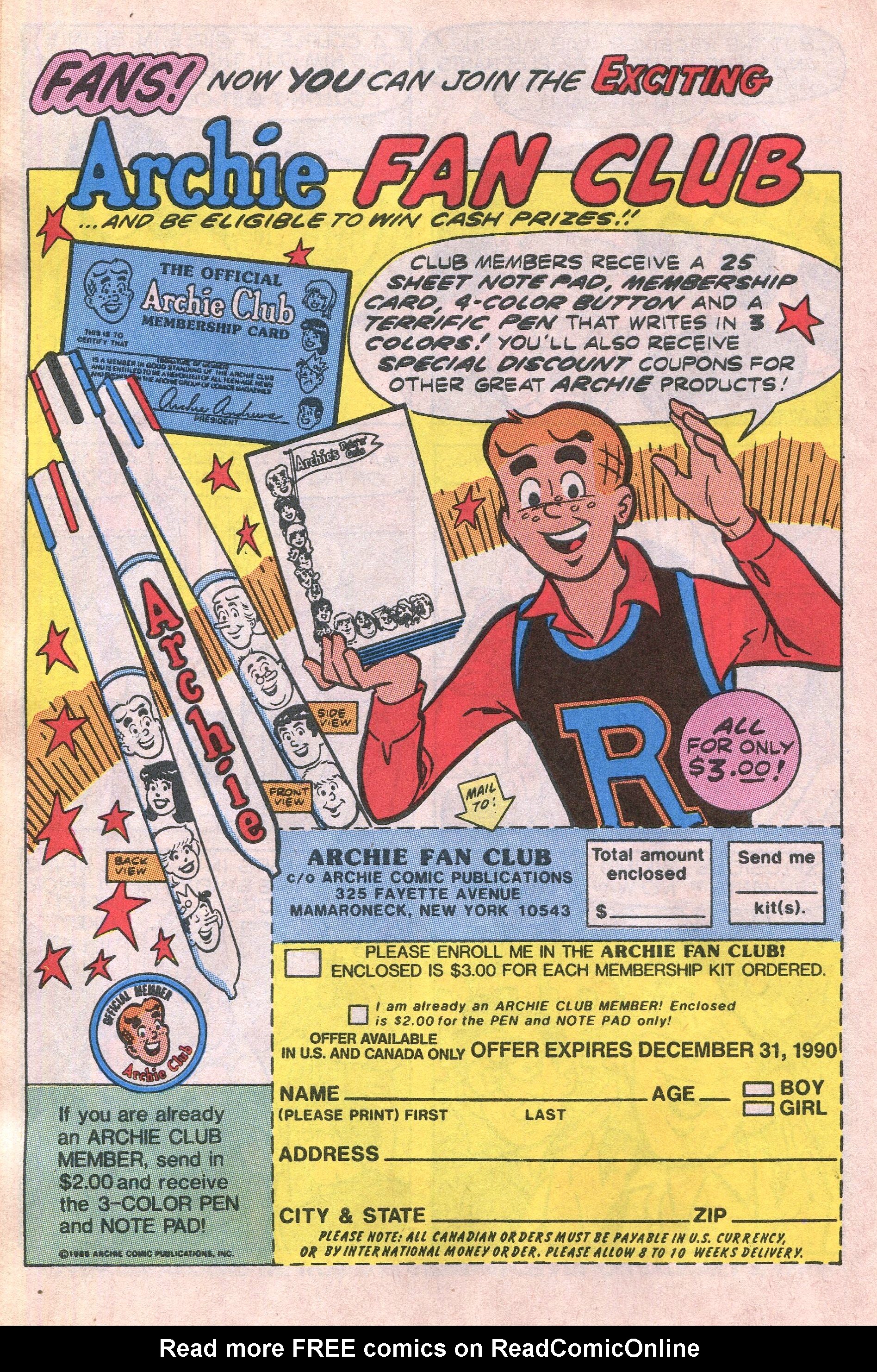 Read online Jughead (1987) comic -  Issue #19 - 28