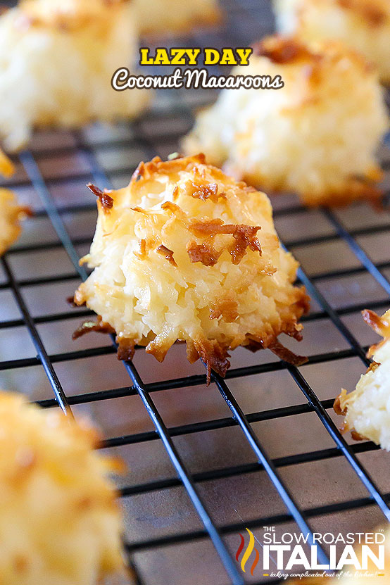 Lazy Day Coconut Macaroons