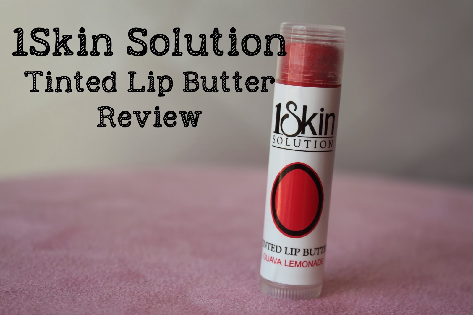 Australian Beauty Review: 1Skin Solution tinted lip butter review