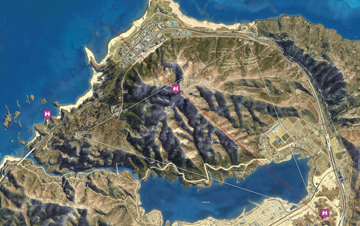 Mount chiliad gta 5 map