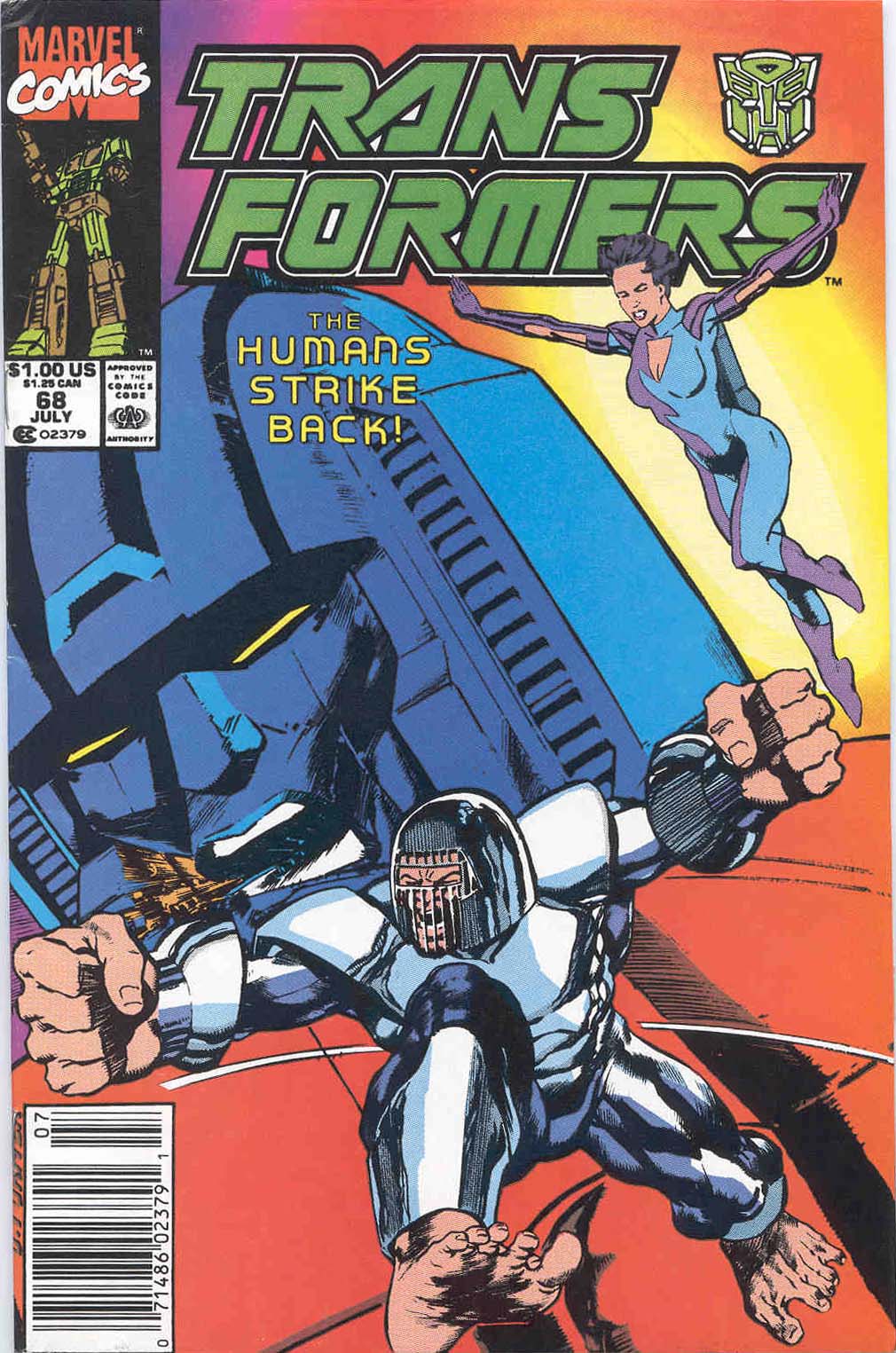 Read online The Transformers (1984) comic -  Issue #68 - 1