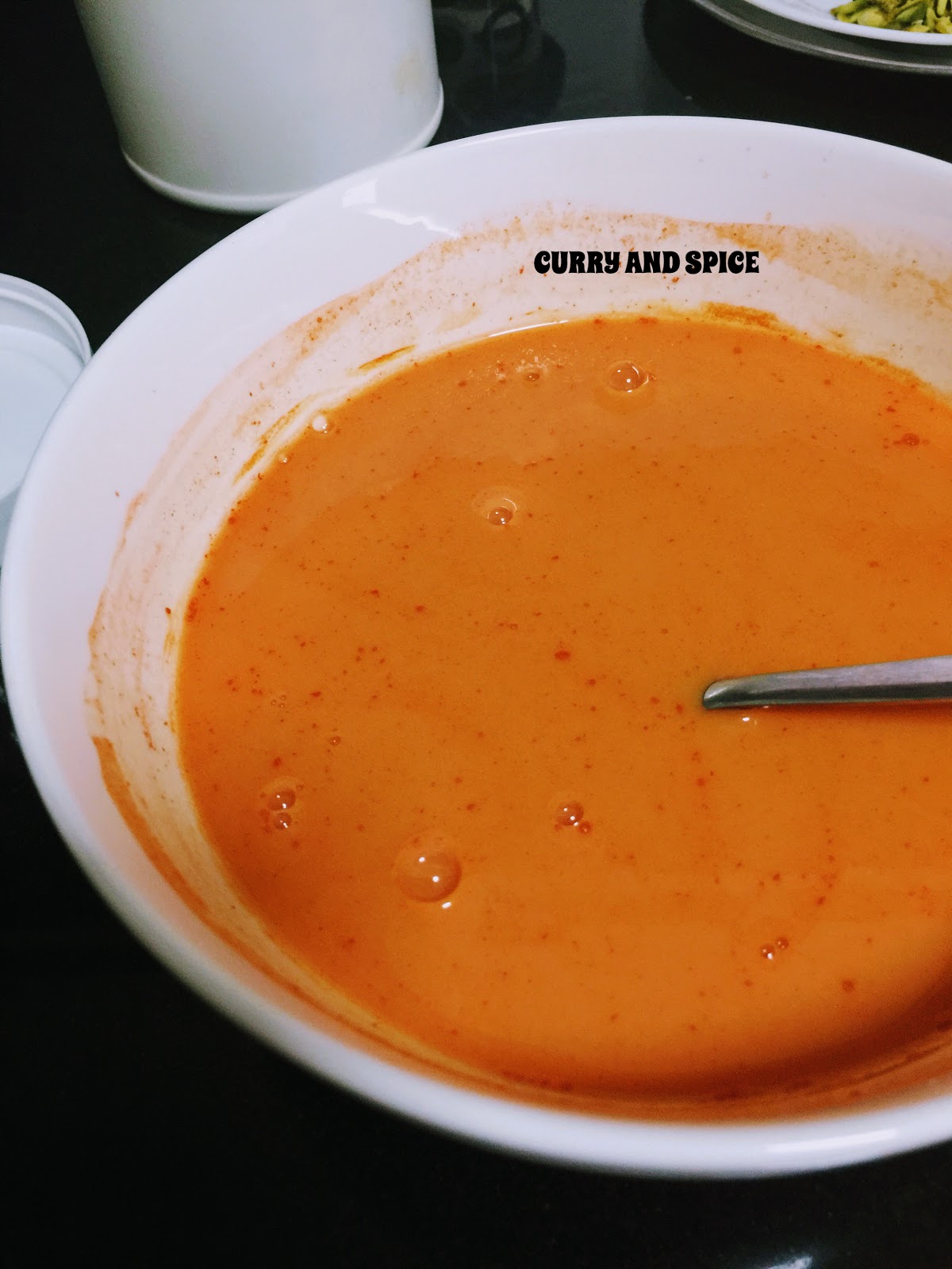 CURRY AND SPICE FRESH FRUIT & CORNFLOUR HALWA WITH MIXED NUTS