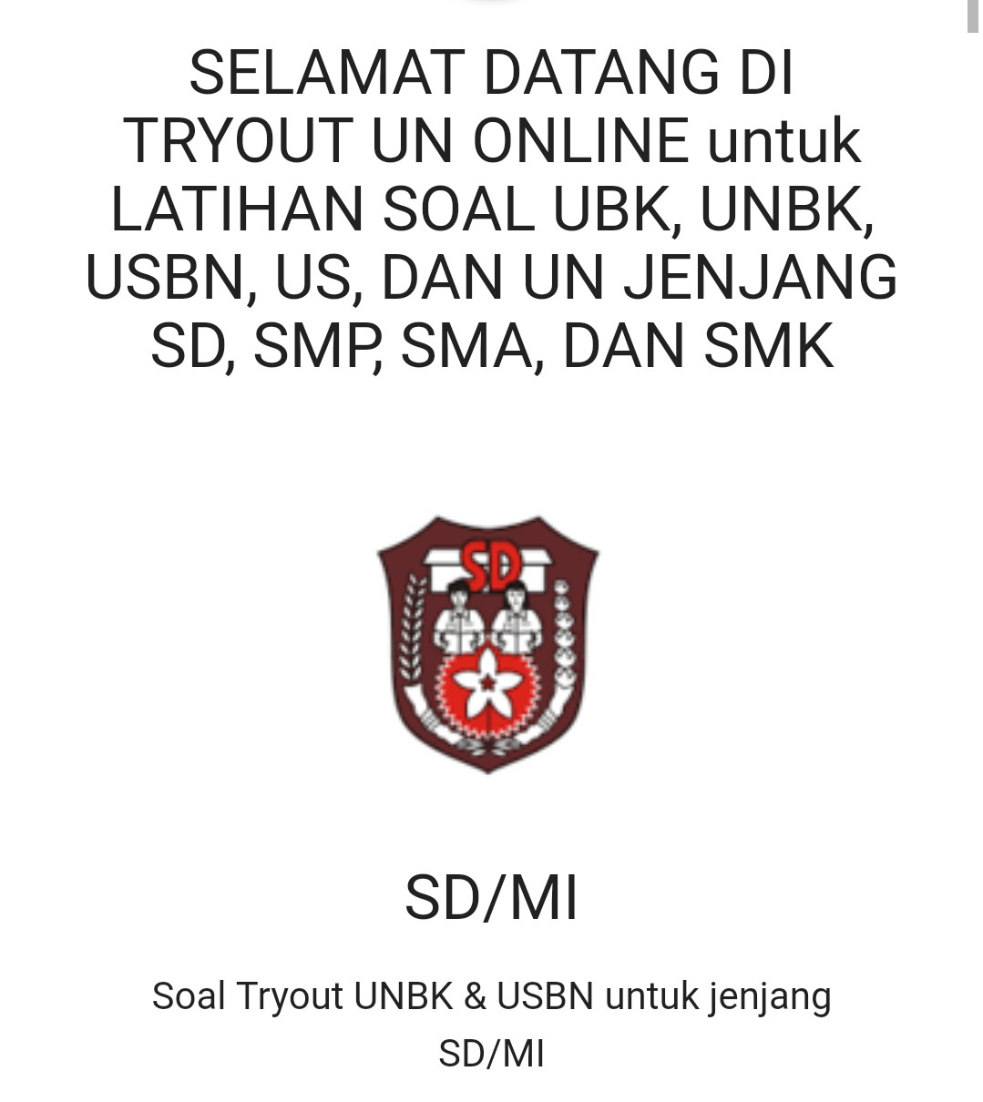 Latihan Soal Un Sd Online Ilmusosial Id