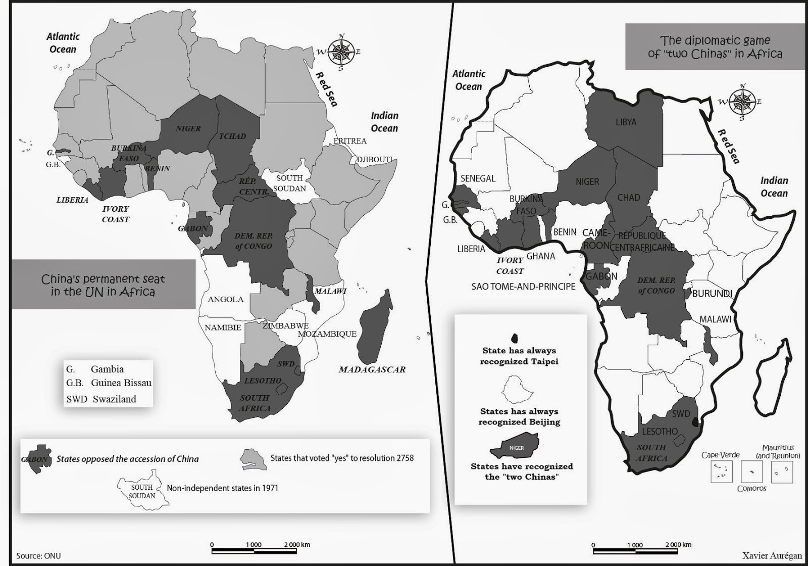 Le jeu des 2 Chines en Afrique