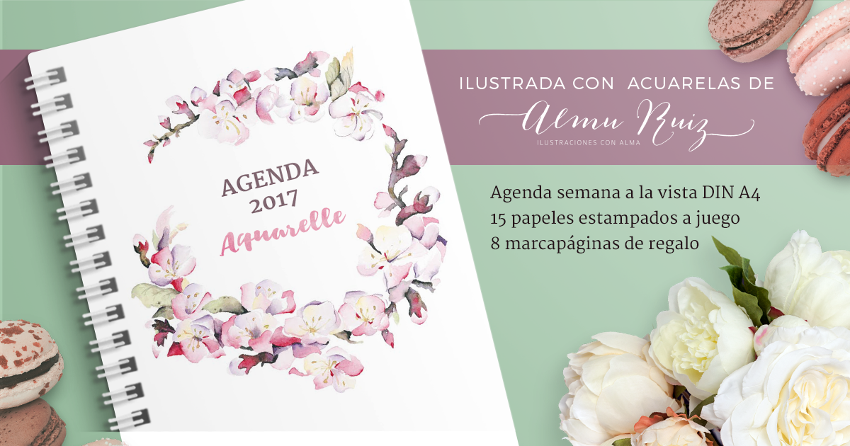 uitgebreid terugtrekken boog Making off de la Agenda 2017 Aquarelle - Odisea gráfica