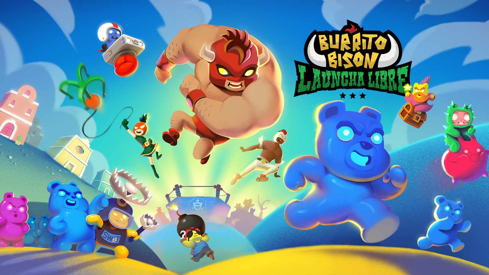 Burrito Bison Launcha Libre 2.05 Mod Apk (Mod Hack) Mania Mod Apk