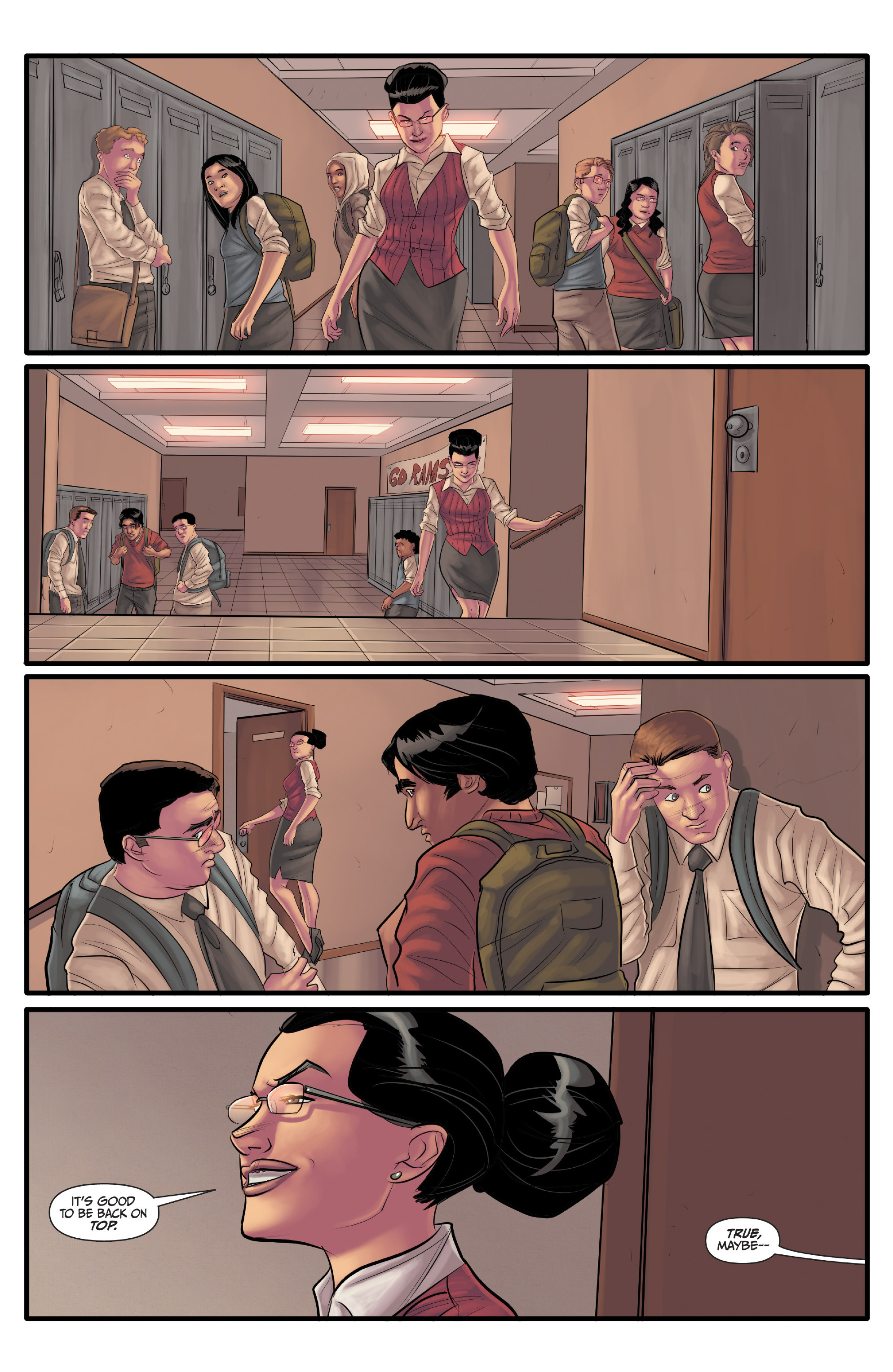 Read online Morning Glories comic -  Issue #42 - 21